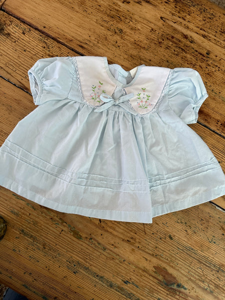 Vintage Blue Infant Dress