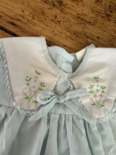 Vintage Blue Infant Dress