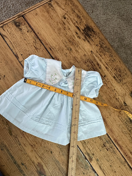 Vintage Blue Infant Dress