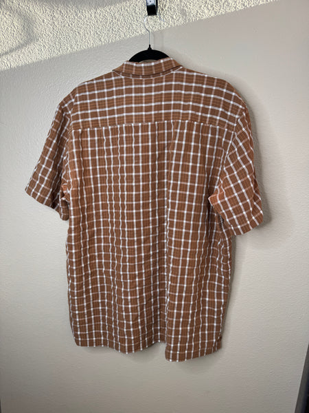 Quiksilver Men's Brown Shirt Size XL