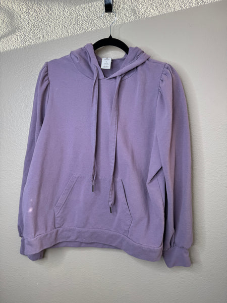 Fashion Hoodie Women's Purple Hoodie Size L