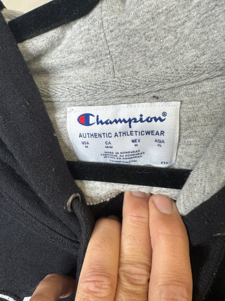 Champion Men's Black Hoodie Size M