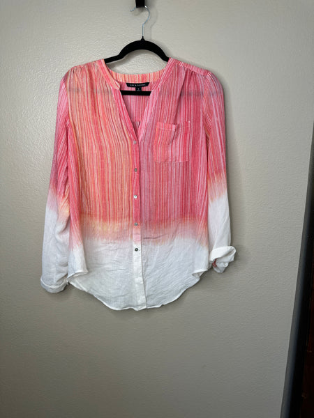 Zac & Rachel Women's Pink Blouse Size S