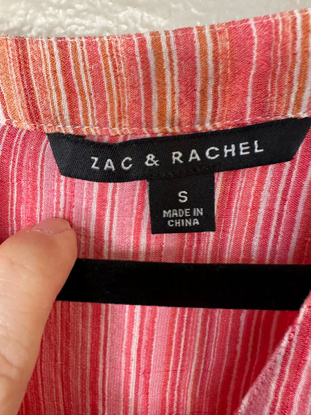 Zac & Rachel Women's Pink Blouse Size S