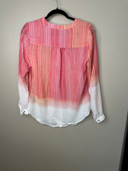 Zac & Rachel Women's Pink Blouse Size S