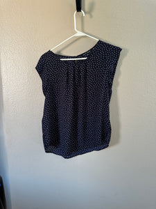 Sweet Rain Navy Blue Blouse