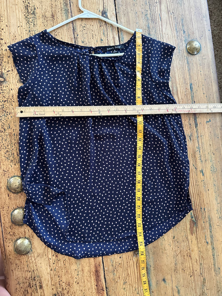 Sweet Rain Navy Blue Blouse