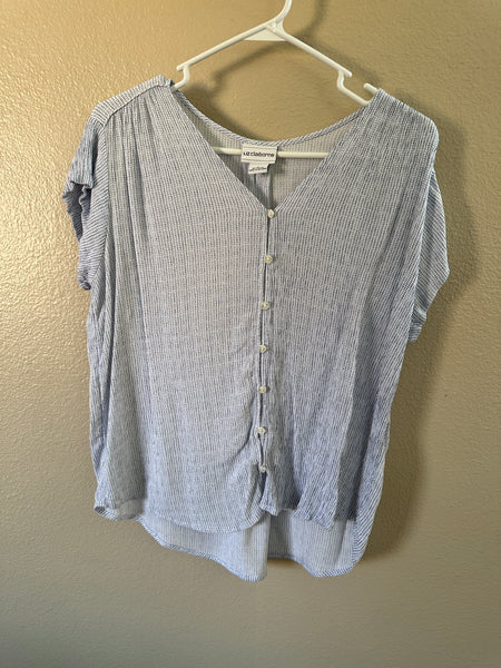 Liz Claiborne Blue Blouse