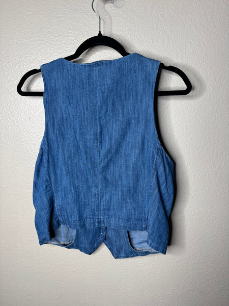 Express Women's Denim Vest Size M