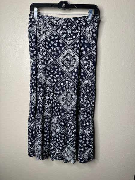 T Tahari Women's Blue Skirt Size M