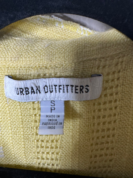 Urban Outfitters Women's Yellow Blouse Size S