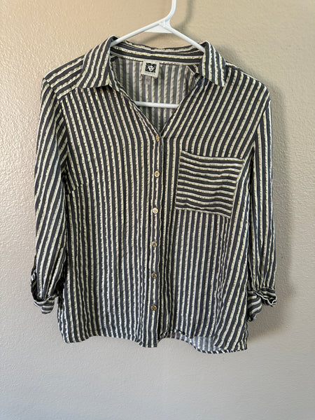 Anne Klein Button Down Blouse