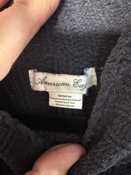 American Eagle Women's Black Sweater Size M