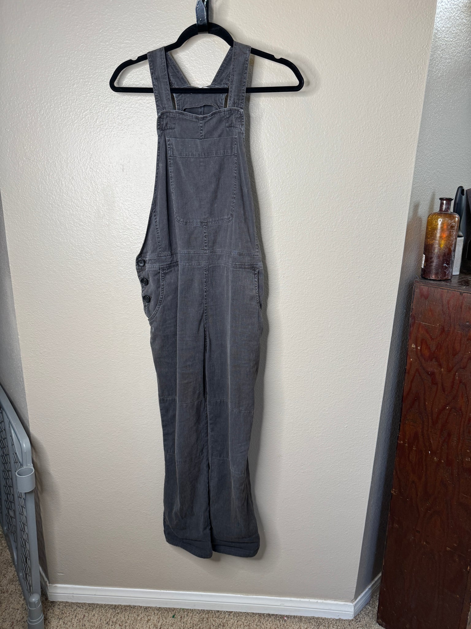 Standard James Perse Women's Black/Gray Overalls