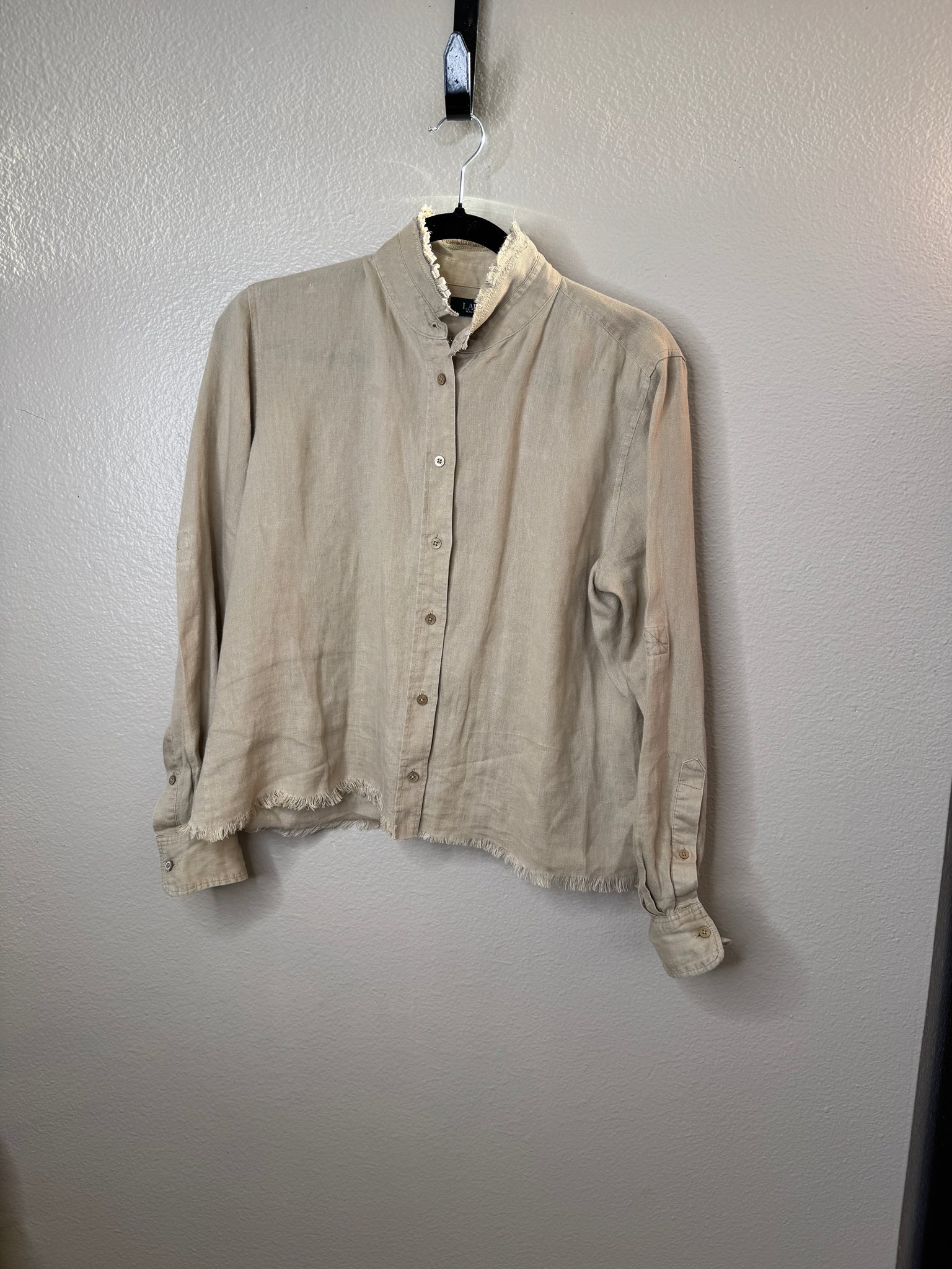 Lauren Ralph Lauren Women's Tan Blouse