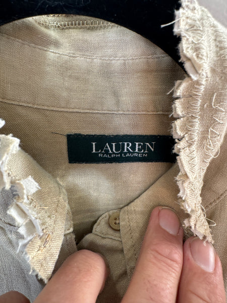 Lauren Ralph Lauren Women's Tan Blouse