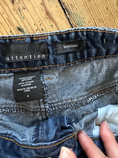 Attention Boyfriend Jean Shorts