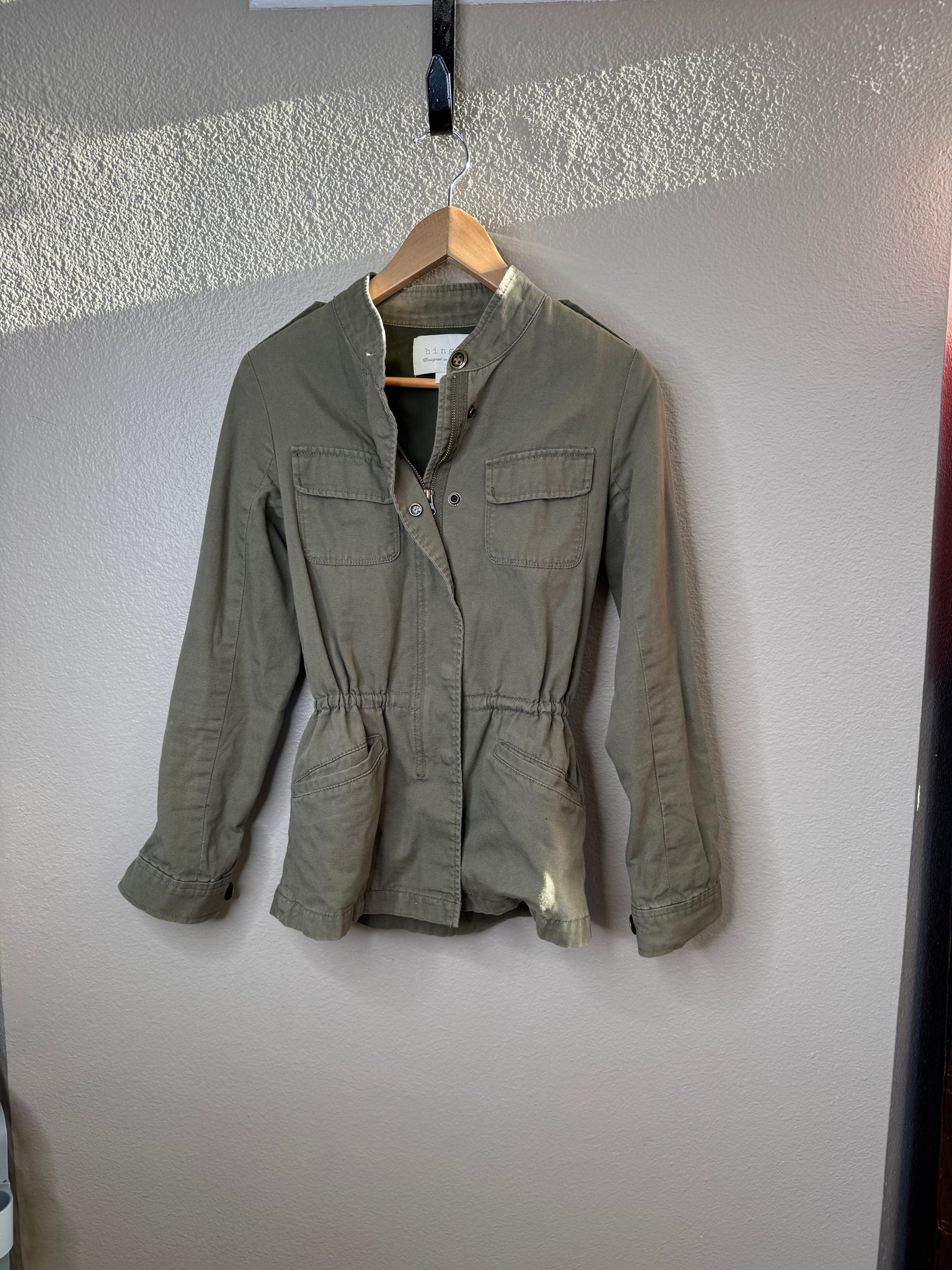 Hinge Women's Olive Green Jacket 