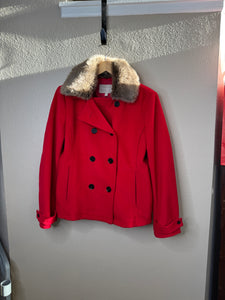 Banana Republic Women's Red Coat