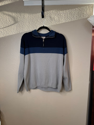 Arizona Men's Gray/Blue Sweater