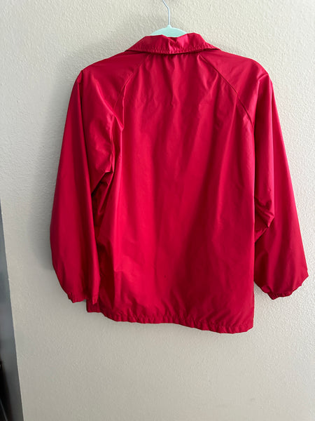 Red Windbreaker