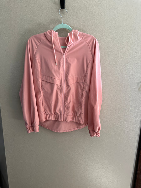 Shein Pink Windbreaker