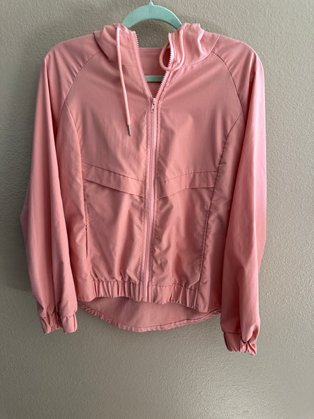 Shein Pink Windbreaker