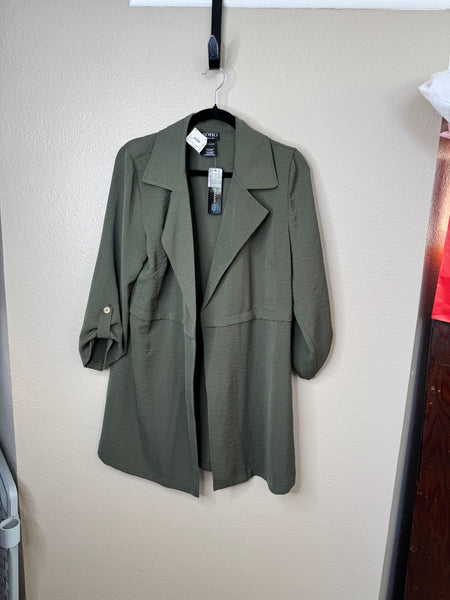 NWT-SOHO Women's Green Jacket Size L