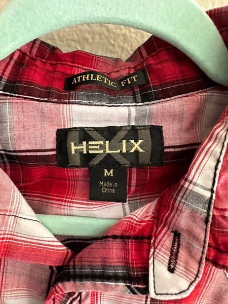 Helix Western Style Plaid Shirt