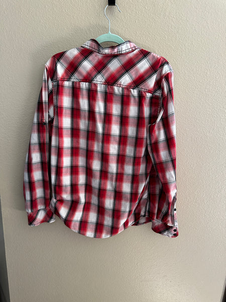 Helix Western Style Plaid Shirt