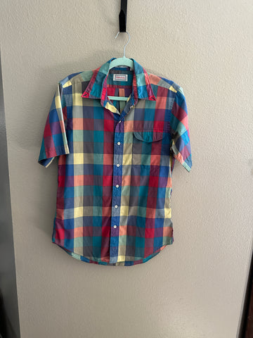 Vintage Hathaway Plaid Shirt