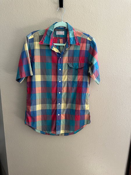 Vintage Hathaway Plaid Shirt