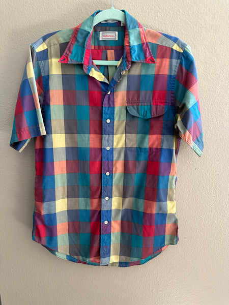 Vintage Hathaway Plaid Shirt