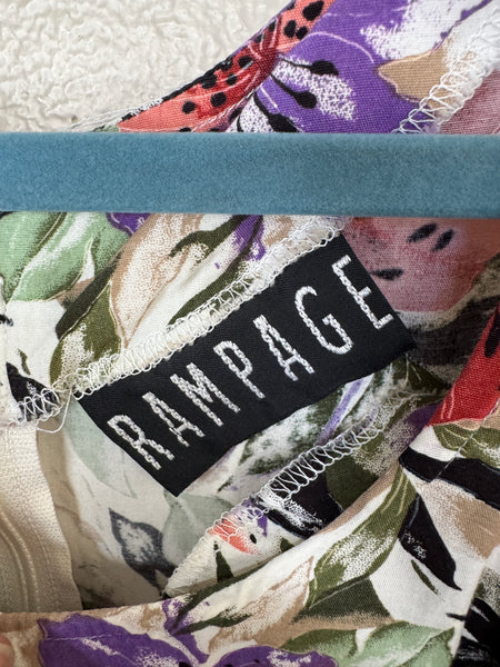 Vintage Rampage Women's Off White Dress