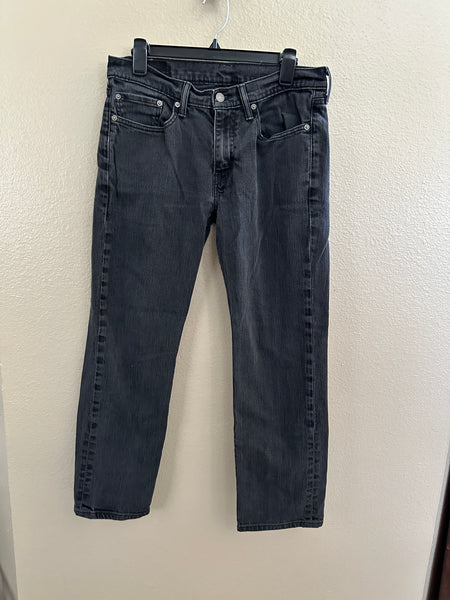 Levis 514 Black Jeans