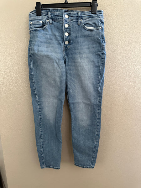 Lucky Brand High Rise Skinny Ankle Jeans