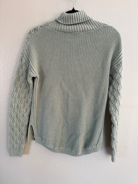 Jeanne Pierre Green Sweater