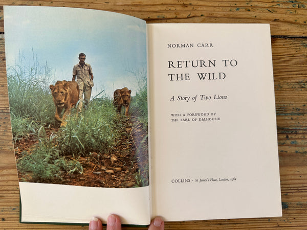 1962 Return to the Wild title page