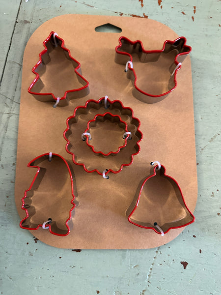 Stainless Steel Holiday Cookie Cutters