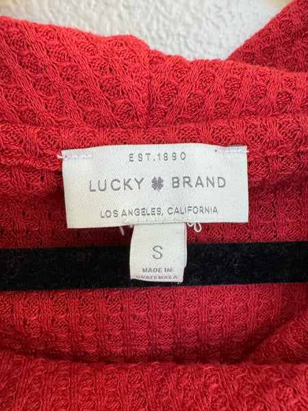 Lucky Brand Red Long Sleeve