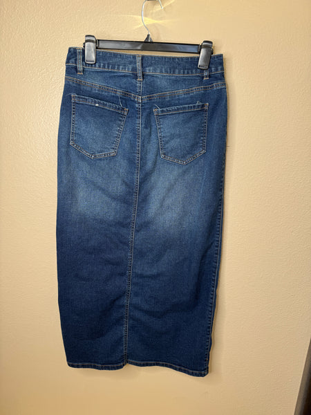 d. Jeans Women's  Denim Long Skirt Size 6