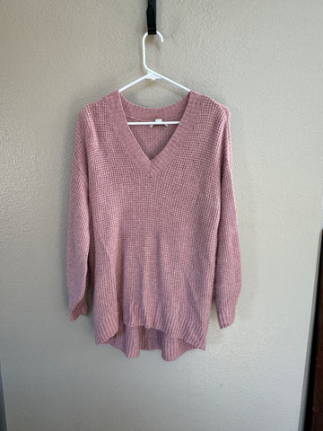 American Eagle Pink Long Sweater