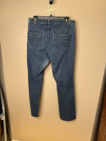 Hot Bottom Women's Denim Straight Jeans Size 18