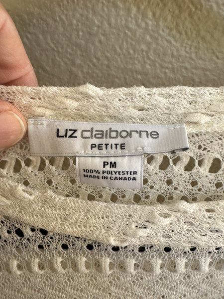 Liz Claiborne White Long Sleeve