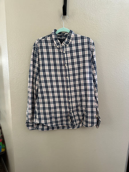 Scotch & Soda Long Sleeve Button-Down Shirt-small hole repaired