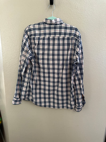 Scotch & Soda Long Sleeve Button-Down Shirt-small hole repaired