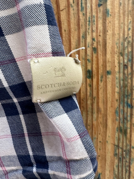 Scotch & Soda Long Sleeve Button-Down Shirt-small hole repaired