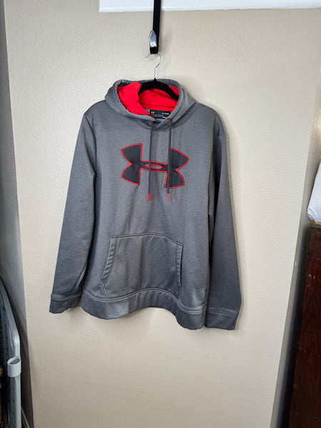 Under Armour Men's Gray Hoodie Size XL