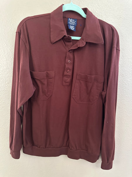 John Blair Long Sleeve Polo Shirt