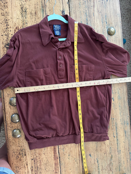 John Blair Long Sleeve Polo Shirt